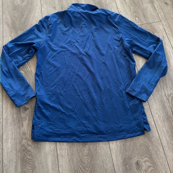 Nike Men's Blue quarter zip Jacket used in good condition - Picture 2 of 4